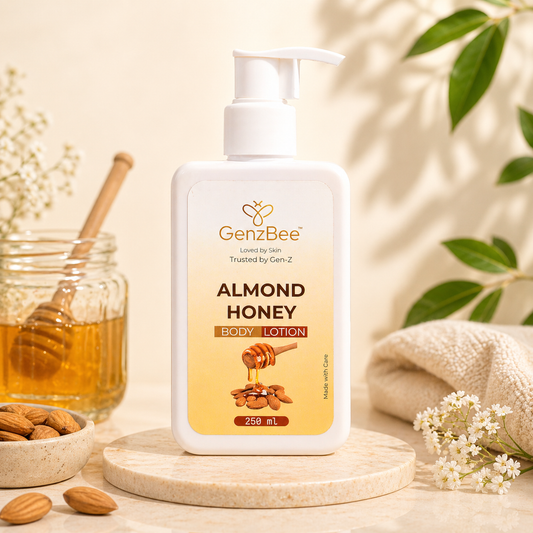 GenzBee Almond Honey Body Lotion – 250 ml